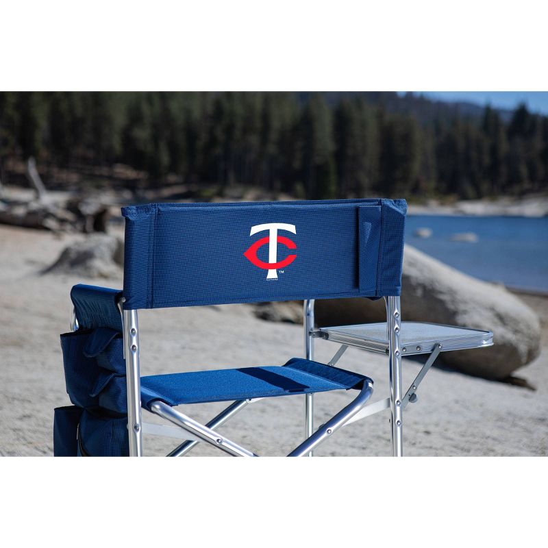 MLB Minnesota Twins Outdoor Sports Chair - Navy Blue, 5 of 14