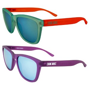 2 Pairs of Epoch Eyewear Vibe Sunglasses with Teal Mirror Lenses - 1 of 4
