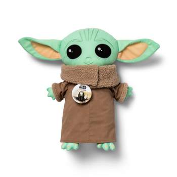 SIMBA TOYS: Star Wars The Mandalorian L'Enfant Baby Yoda Peluche 25cm Simba  - Vendiloshop