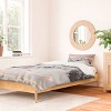 Deny Designs Twin/ Twin Extra Long Dagmar Pels Winter landscape in Lapland Duvet Cover and Pillow Sham Pink - 2 of 4