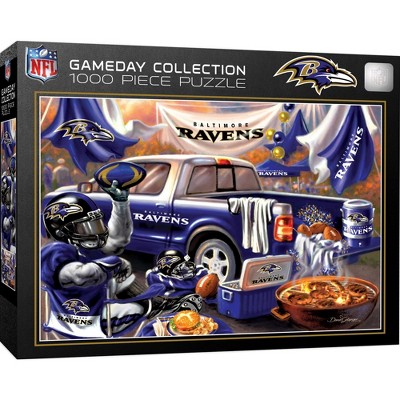 Nfl Baltimore Ravens Game Day At The Zoo 500pc Puzzle : Target