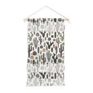 Avenie After The Rain Cactus Melody Small Portrait Fiber Wall Hanging - Society6 - 1 of 3