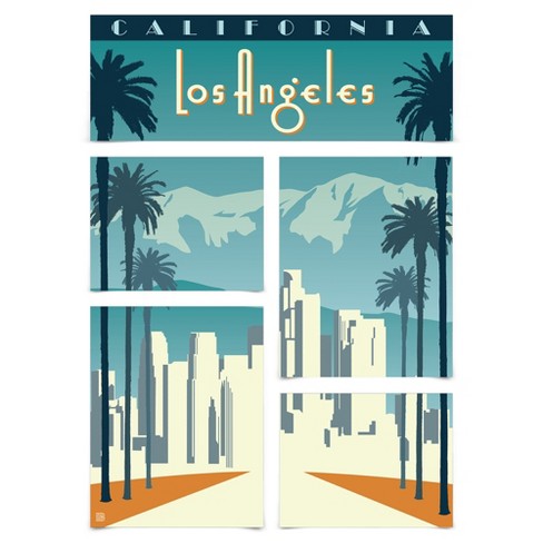 Los Angeles Vintage Travel | Poster