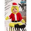 HalloweenCostumes.com Dr. Seuss The Grinch Santa Costume for Infants - 4 of 4