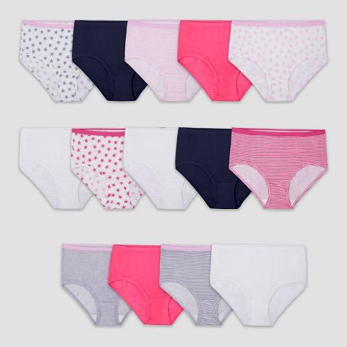 Fruit Of The Loom Girls' 14pk Classic Briefs - Colors May Vary