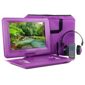 Trexonic 14.1 Inch Portable TV + DVD Player with Swivel TFT-LCD Screen - Manufacturer Refurbished - 1 of 4