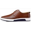 Santimon Men's Oxfords Shoes Casual Lace Up Breathable Formal Dress Mens Slip On Sneakers - 3 of 4
