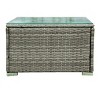 Nestfair 4pc Brown Wicker Outdoor Sectional Set Gray - 4 of 4