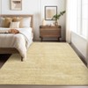Solid Color Rug Modern Washable Rug for Living Room, Minimalist Plain Carpet with Non Slip TPR Backing - 3 of 4