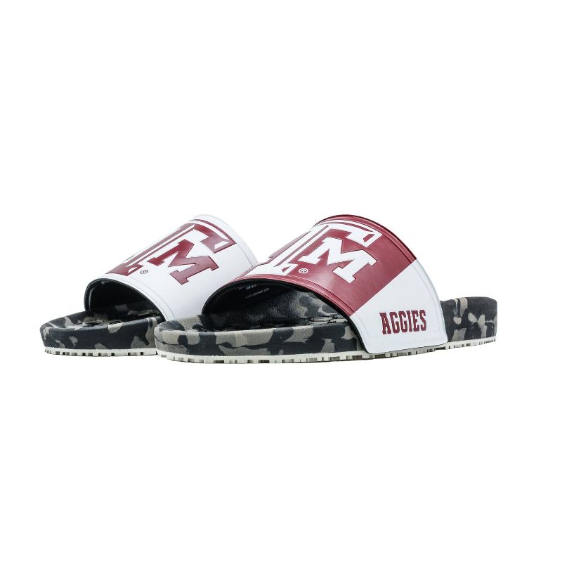 NCAA Texas A&M Aggies Slydr Pro Black Sandals - Red, 4 of 8