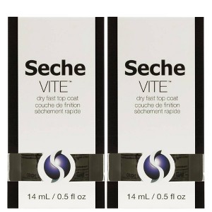 Seche Vite Fast Dry Top Coat Duo - 1 fl oz - 1 of 3