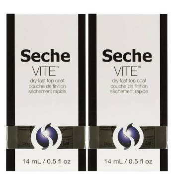 Seche Vite Fast Dry Top Coat Duo - 1 fl oz