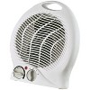 Optimus 1,500-Watt-Max Portable Fan Heater with Thermostat, H-1322 in White - 2 of 4