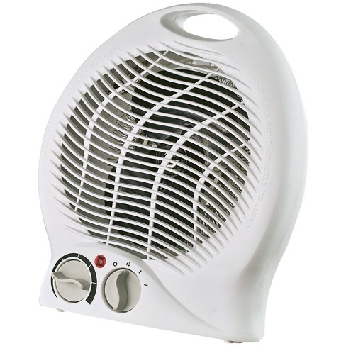 Optimus 4-settings 1,500-watt-max Portable Fan Heater With Thermostat :  Target