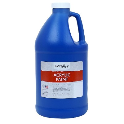 Handy Art Acrylic Paint Half Gallon Ultramarine Blue (RPC102065)