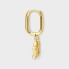Bijoux Sport by Luv Aj MLB Gold Logo Huggie Earrings - 2 of 3