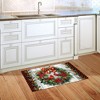 Briarwood Lane Winter Christmas Doormat 30x18 Indoor Outdoor Cardinal Wreath For Christmas Doormat - 4 of 4