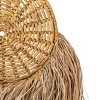 Round Hanging Accent Brown Seagrass, Rope & Jute by Foreside Home & Garden - 4 of 4