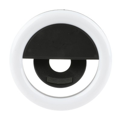 Vivitar Clip-on Full Color Mini Ring Light, 7 RGB Color Modes, 24 LED Lights