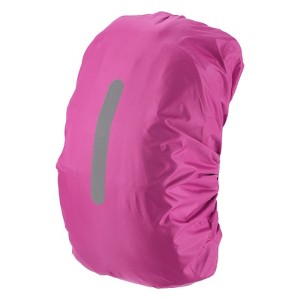 Unique Bargains Waterproof Backpack Rain Cover with a Vertical Reflective Strap for Hiking/Biking 1 Pc - 1 of 4