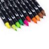 Tombow 10ct Dual Brush Pen Art Markers - Citrus: Multicolored Non-Toxic Double Tip, 0.8mm Point, Stationery & Office - 4 of 4