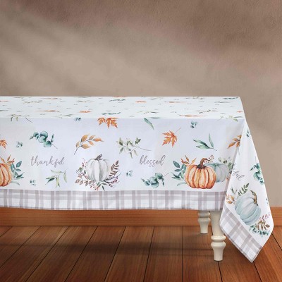 Grateful Patch Fall Harvest Rectangular Fabric Tablecloth