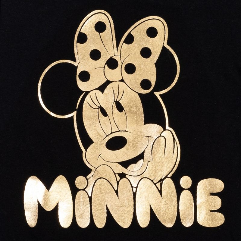 Disney Minnie Mouse Girls Pullover T-Shirt Toddler to Big Kid, 4 of 6