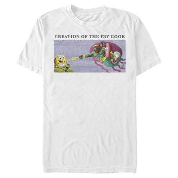 Men's SpongeBob SquarePants Creation of the Fry Cook T-Shirt