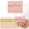 Unique Bargains Leather Slim ID Card Business Card Holder Wallets with 24 Slots 4" x 3" - 2 of 4