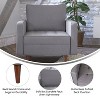 Taylor & Logan Hendrix Tufted Mid Century Modern Armchair - 2 of 4
