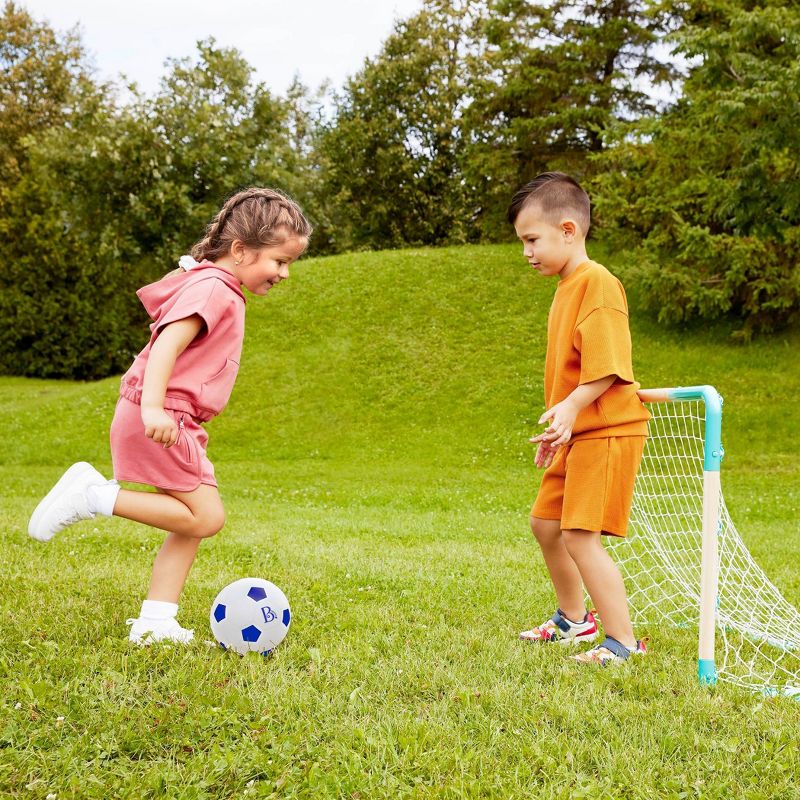 B. sports Toddler Soccer Goal and Ball - Soccer Set, 3 of 8