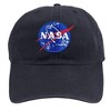 Nasa Meatball Logo Adult Dad Cap Navy OS - 2 of 4
