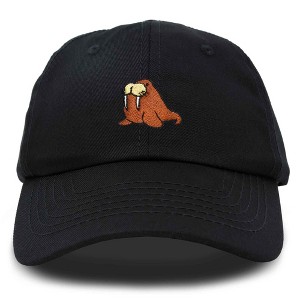 Dalix Walrus Cap Embroidered Mens Cotton Dad Hat Baseball Hat - 1 of 4