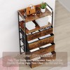 TROPOW 5 Dresser Drawers for Bedroom with Shelves, Dressers & Chest of Drawer for Hallway, Entryway, Storage Organizer Unit with Fabric - 2 of 4
