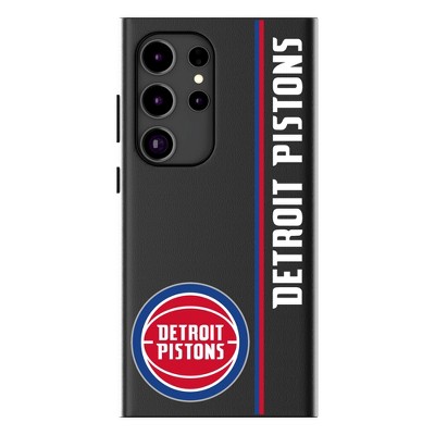 Keyscaper Detroit Pistons Sidebar MagSafe Compatible Cell Phone Case for Galaxy S24 Plus