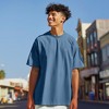 Dalix Mens Lil Smile Heavyweight Pigment Dye Tee - 3 of 4