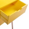 NicBex Nightstand with 2 Drawers,Set of 2 Side Table with Storage Space and Free Handle Design,Bedside Table for Bedroom,Living Room - 4 of 4