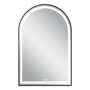 Arched Frame LED Dimmable Anti-Fog Bathroom Vanity Mirror - 1 of 4