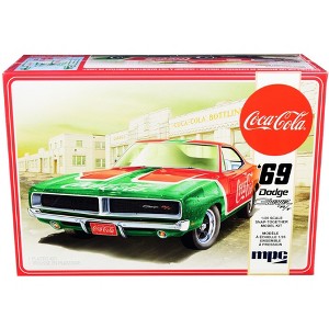 Skill 3 Snap Model Kit 1969 Dodge Charger RT "Coca-Cola" 1/25 Scale Model by MPC - 1 of 4