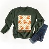 Simply Sage Market Fall Vibes Checked Pumpkins Sweatshirt - 3 of 4