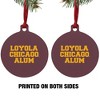 Loyola University Chicago Alumni Aluminum Holiday Christmas Tree Ornament - 2 of 4