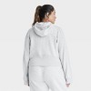 Women's Fleece Full Zip Hooded Sweatshirt - All In Motion™ - 2 of 3