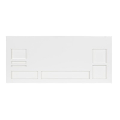 White Wood Desktop Organizer Monitor Stand with Storage Slots