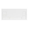 Kate and Laurel Briggs Rectangle MDF Computer Stand, 26x12x4, White - 3 of 4