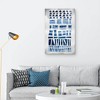 24" x 36" New Geometric Abstract by Nikki Chu Canvas Art Print - Masterpiece Art Gallery: Modern Unframed Vertical Canvas - 3 of 4