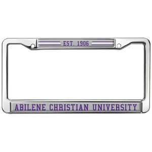 Abilene Christian University School Full Size Standard License Plate Metal Frame - 1 of 4