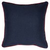 17"x17" Fireworks Square Throw Pillow Red/Blue - Pillow Perfect: Patriotic Decor, Indoor Use, Embroidered Stars - 2 of 4