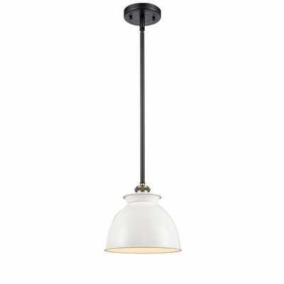 Adirondack - 1 Light Mini Pendant In Industrial Style-10 Inches Tall and 8.13 Inches Wide