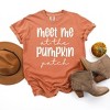 Simply Sage Market Women's Meet Me At The Pumpkin Patch Script Short Sleeve Garment Dyed Tee - 2 of 2