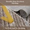 Modern Washable Area Rug Non Shedding Soft Ultra Thin Striped Contemporary Accent Carpet Non Slip Abstract Carpet for Bedroom Living Room - 4 of 4